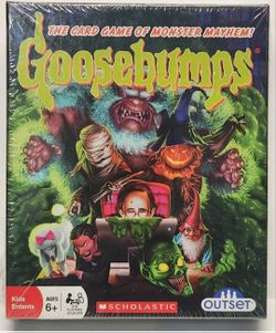2017 Scholastic Outset GOOSEBUMPS The Card Game of Monster Mayhem! 