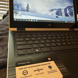 HP laptop Pavilion X360