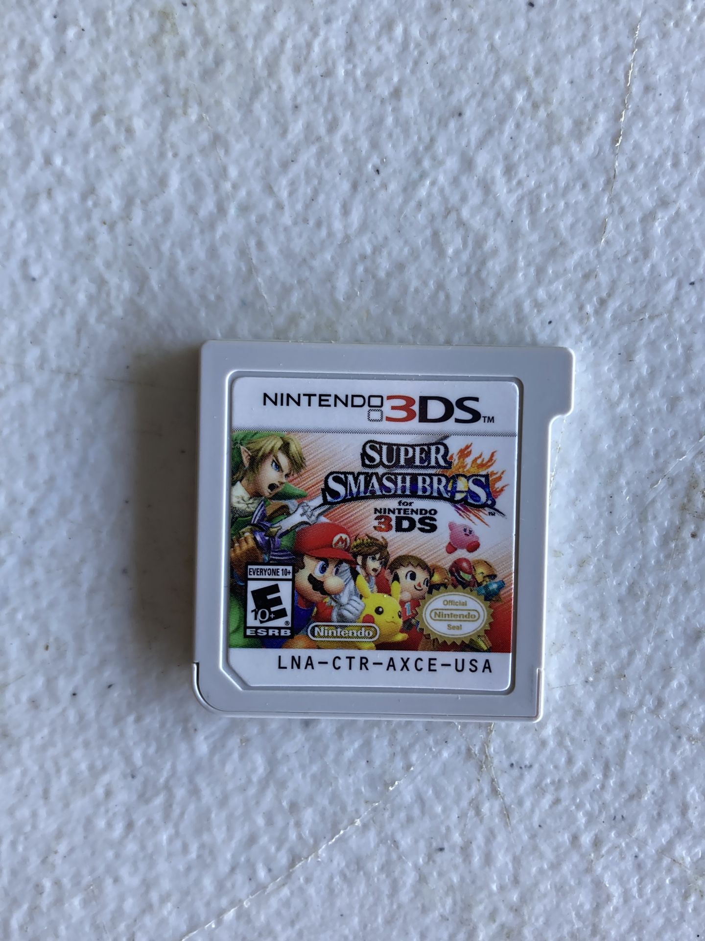 Nintendo 3DS Super Smash Bros Game