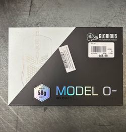 Matte White Glorious Gaming Mouse Model O-