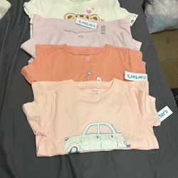 Girl’s Carters Shirts Size 10/12