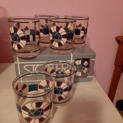 Plastic Nautical Bar Set