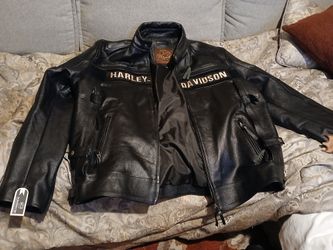 Harley Davidson Leather Motorcycle Jacket