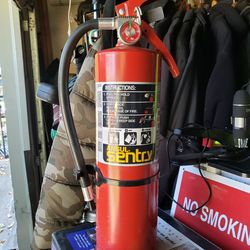 Fire extinguisher full