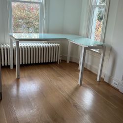 Beautiful Glass Desk