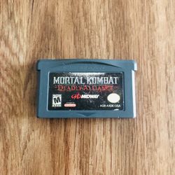 Mortal Kombat Deadly Alliance Nintendo Game Boy Advance Gameboy 