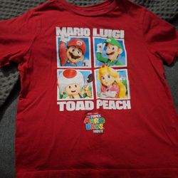 Super Mario  Boys Shirt