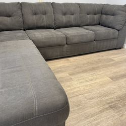 Delivery Included 2pc Slate Gray Ashley Marleton Sectional