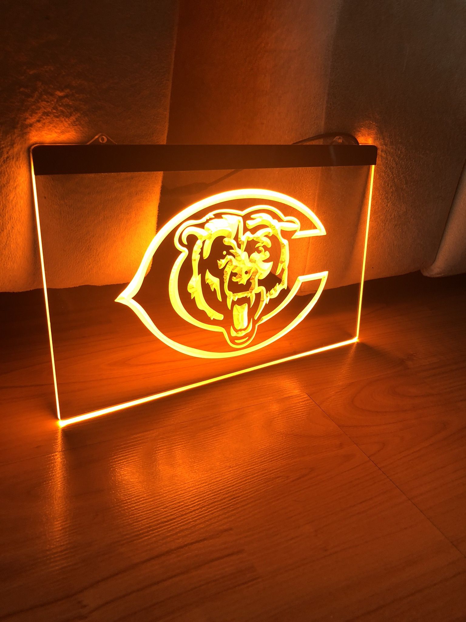 CHICAGO BEARS LED NEON LIGHT SIGN 8x12