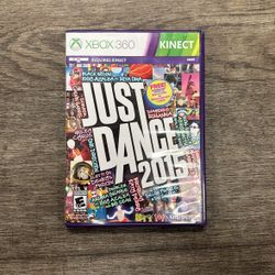 Just Dance 2015 - Kinect (Microsoft Xbox 360, 2014) Game, Case, and Manual