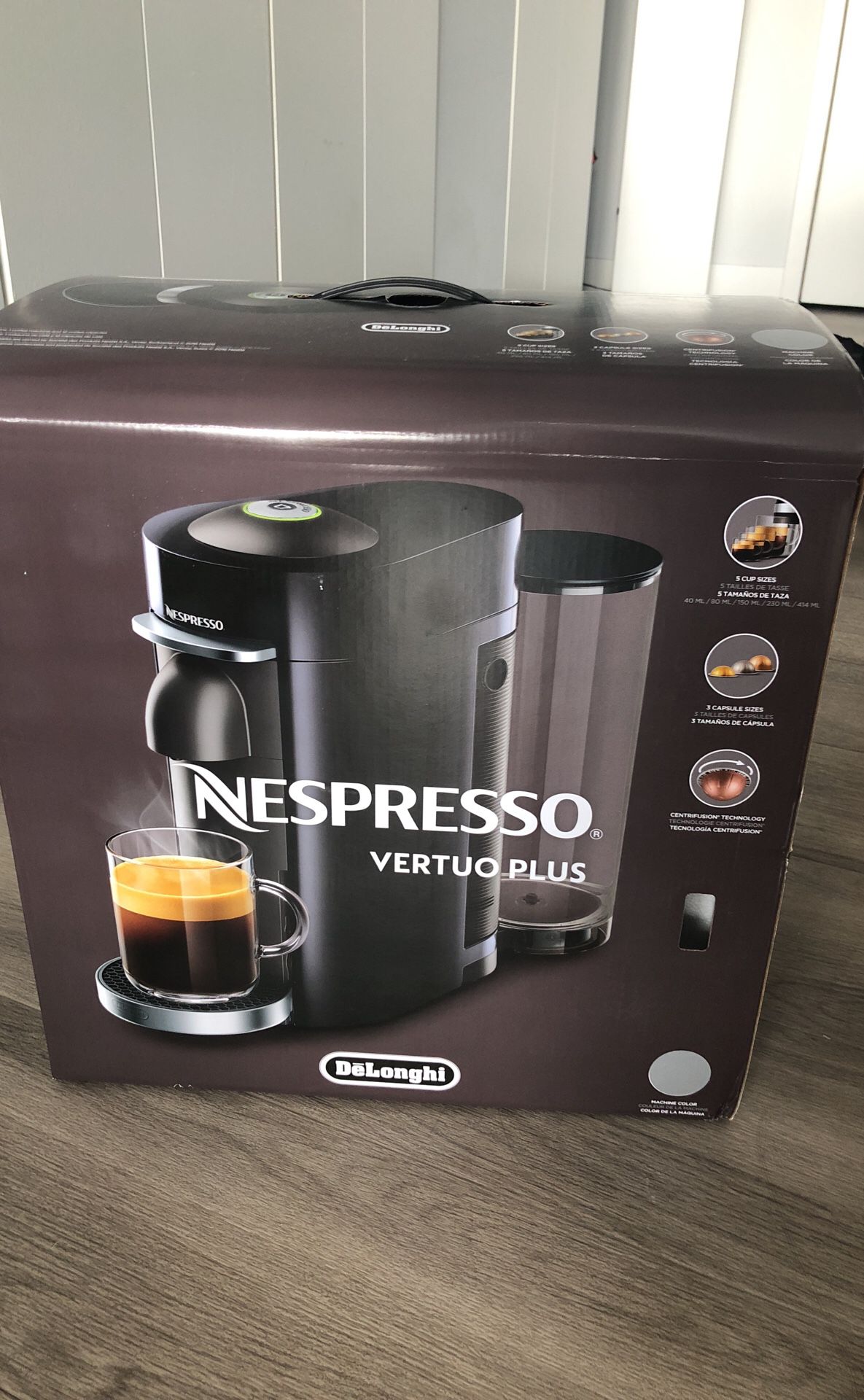 Nespresso Vertuo Plus (new in box)