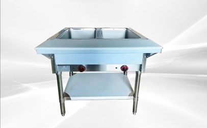 NSF Steam Table 2 Pan Gas Propane Warmer HN-2-NAT-GS