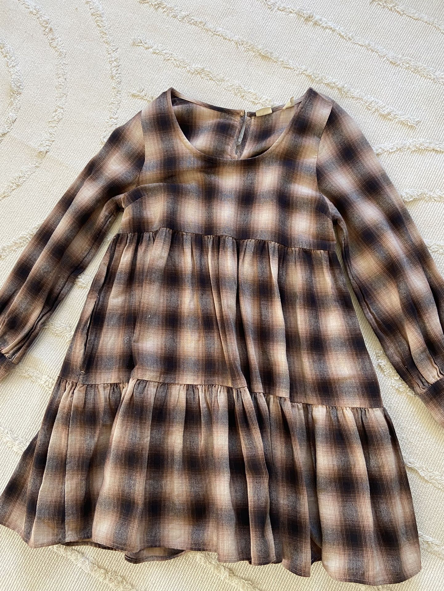 Levi’s Brown Flannel Dress