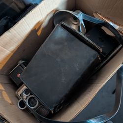 Lot of vintage cameras