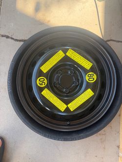 OEM Vredestein Space Master 195/75-18 Collapsible Spare Tire & Rim