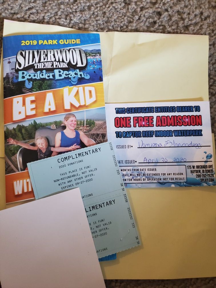 Silverwood and Triple Play Water Park!