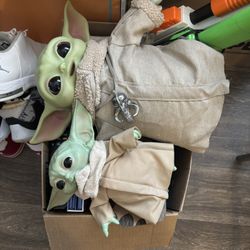 Bop It Yoda And Plushie Yoda 