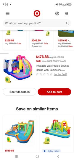 Unicorn Bounce house