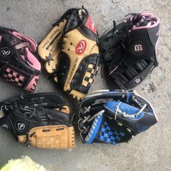 Gloves Youth Tball Sizes 