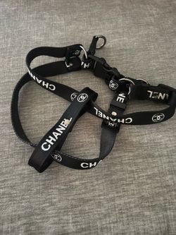 Chanel dog harness