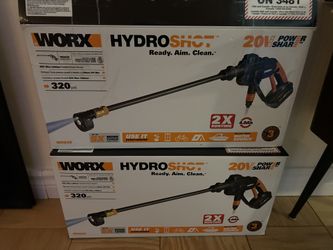 2 WORX HYDRO SHOTS FOR $30