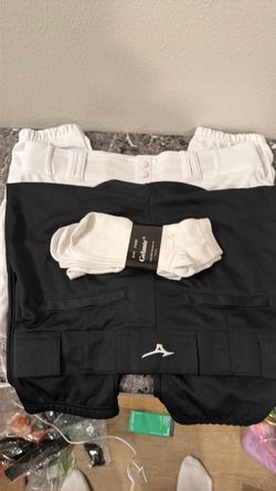 Women’s softball Pants with Belt Loops and a 3 pack of socks