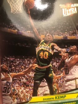 1992-93 Fleer Ultra Shawn Kemp Basketball Card
