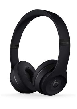 New Beats Solo3 Wireless On-Ear Headphones - Apple W1 Headphone Chip, Class 1 Bluetooth, 40 Hours Of Listening Time - Black (Latest Model)