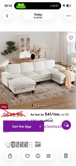 Brand new sectional from Wayfair