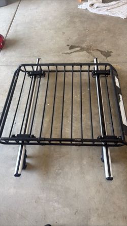 HAUL-MASTER 150 lb. Capacity Roof-Mounted Steel Cargo Carrier