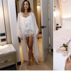 Bridal Robe Le Rose