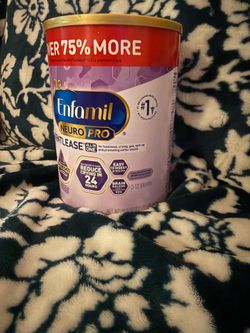 3 X-LARGE 35.3 Oz CANS of Enfamil Neuro Pro Gentlease Sensitive Baby Formula  75% Mas Gratis