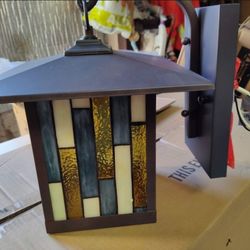 River Of Goods Maelen Outdoor Wall Sconce Light Fixture In Oil Rubbed Bronze, Few Available 