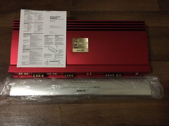 *Rare* Sony Xplod MobileES Series 5 channel amp