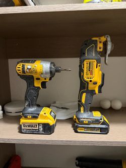 DeWalt 20V Impact Driver & Oscillating Tool Combo