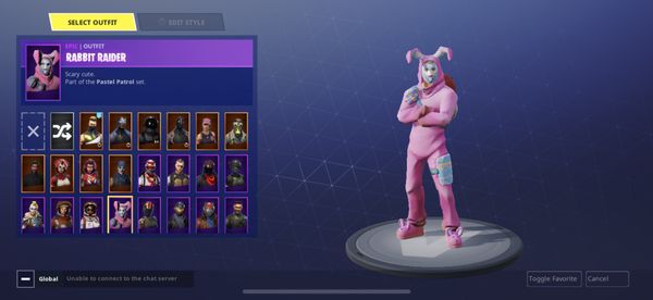 fortnite account alpine ace rabbit raider lots of skins and emotes - alpine ace skin in fortnite