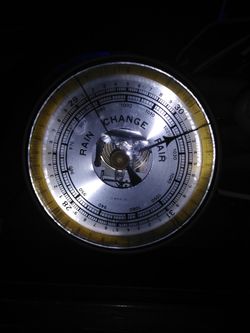 German Brass Ship Barometer