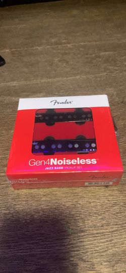 Fender gen 4 noiseless jazz bass pickup set