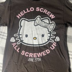 Hello Kitty Screw Tshirt