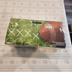 New unopened Artstyle brand football-themed luncheon napkins,150-count pack, 13"× 13"