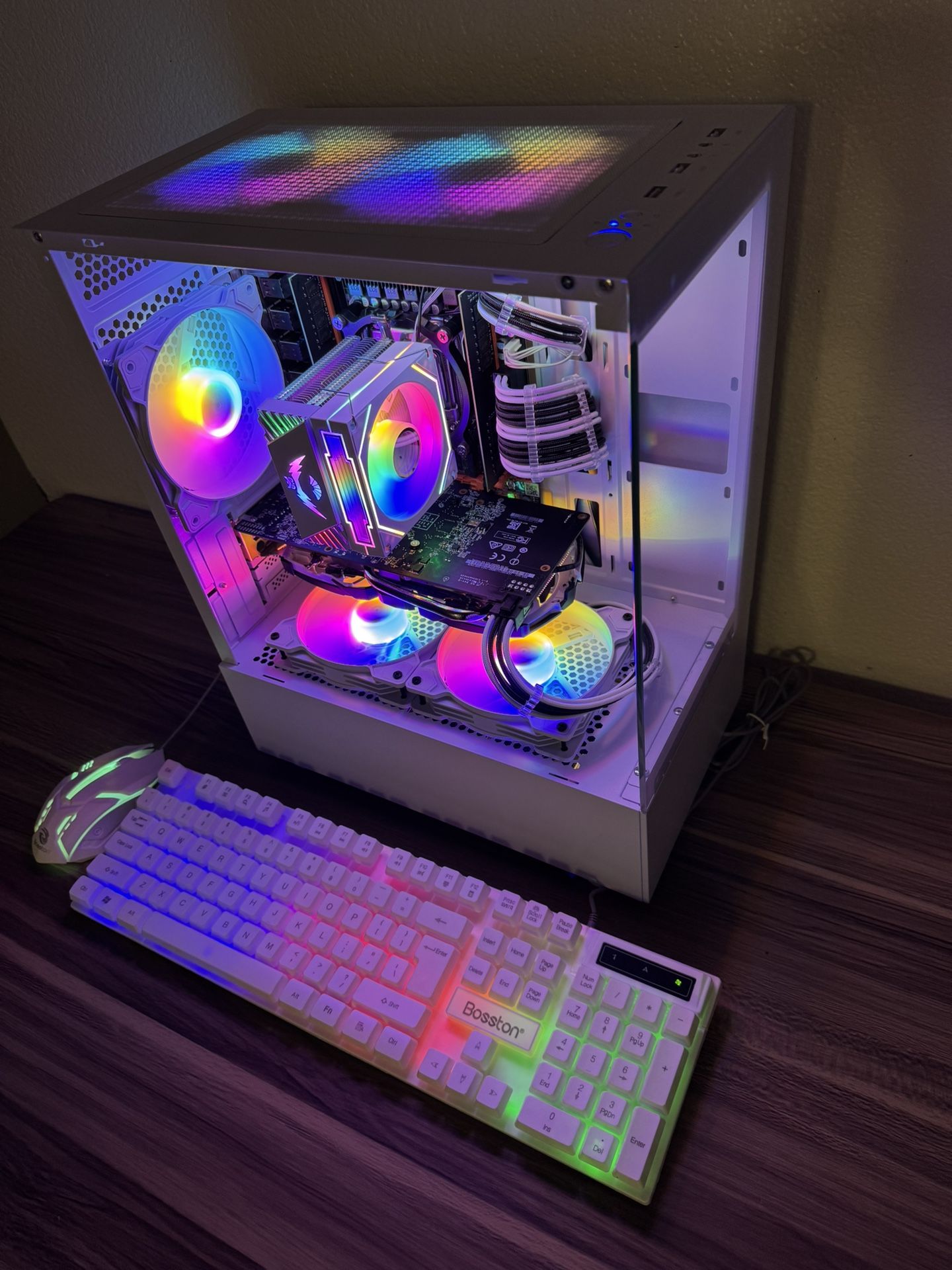 GAMING PC SETUP RX 570 ONLINE PLAY READY WINDOWS 11 PRO ACTIVATED