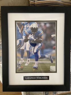 Ladanian Tomlinson Chargers Frame