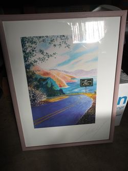 Signed art print