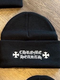 Chrome Hearts Black Knit Beanie