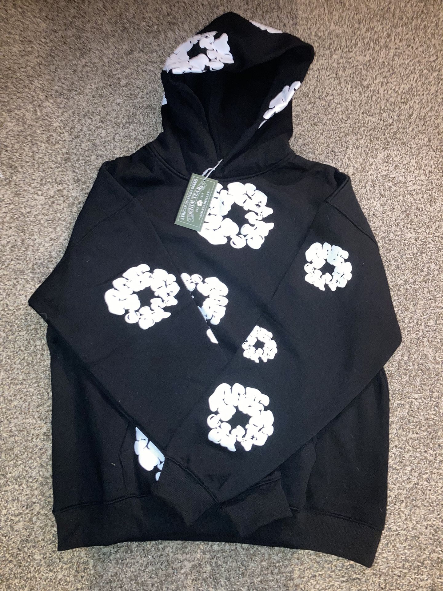 Black Denim Tears L Hoodie