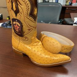 Nuevas Botas Vaqueras De Piel Original Con Cinturon Para Hombre Cowboy Boots