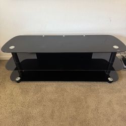 Black TV Stand 62inch 