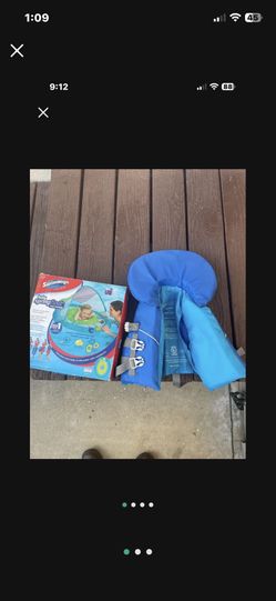 Life Jacket/ Floaty. 10 Dollars