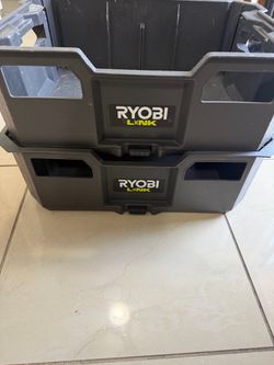Ryobi link storage crates