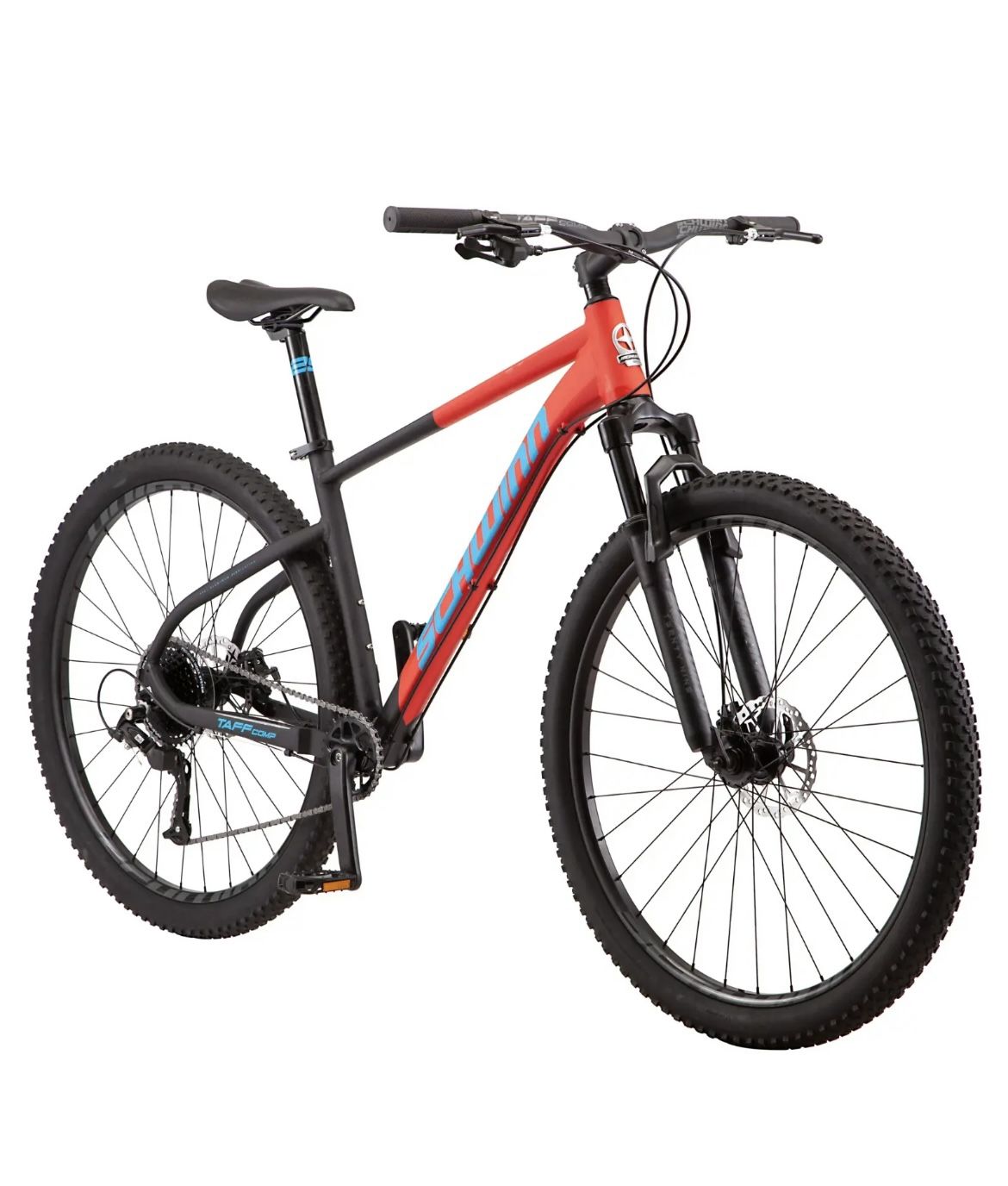 Brand New Schwinn Taff Comp Mountain Bike Aluminum Frame 8 Speed 29" Wheels Red